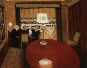 Felix Vallotton The Poker Game France oil painting reproduction